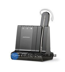 Plantronics W740/A-M-APA23, Savi, беспроводная гарнитура PL-W740/A-M-APA23 с электронным микролифтом для Alcatel