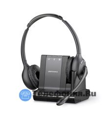 Plantronics W720/A-APP51, Savi, беспроводная гарнитура PL-W720/A-APP51 с электронным микролифтом для Polycom